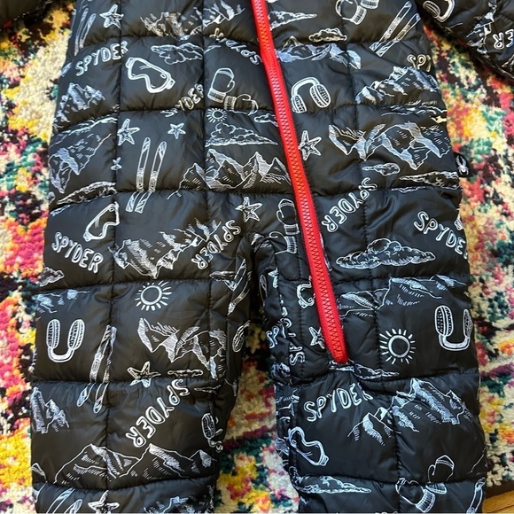 Spyder Fleece Lined Snow Suit Printed 24 Months - Picture 5 of 7